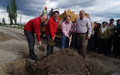 MOP comienza construcción de camino Colvindo-San Gregorio en Ñiquén