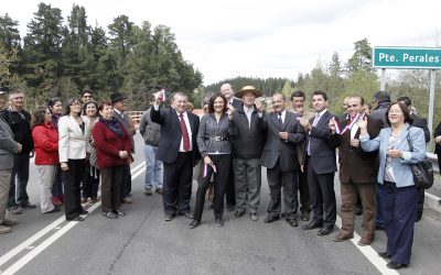 Ministra de Obras Públicas inaugura mejoramiento de dos importantes rutas en la región de Biobío