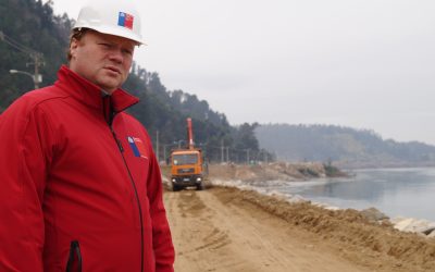 Ruta Chiguayante-Hualqui registra un 60% de avance