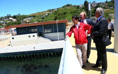 Subsecretario Palacios inspeccionó obras del primer borde costero integral La Poza de Talcahuano