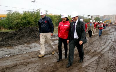 Ministra Silva inspecciona el inicio de obras emblemáticas del Gran Concepción