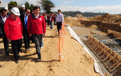 Gobierno construye primer borde costero con mitigación para tsunamis