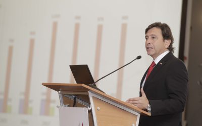Ministro Golborne anuncia adjudicación de puente Bicentenario de Concepción