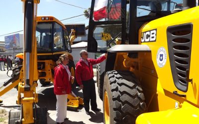 MOP recibe más de 500 millones de pesos en maquinaria por parte de Gobierno Regional de Biobío