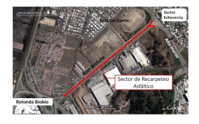 MOP anuncia conservación de principales arterias viales de Talcahuano
